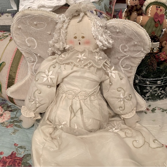 Other - Soft Sculpture Angel Doll Christmas